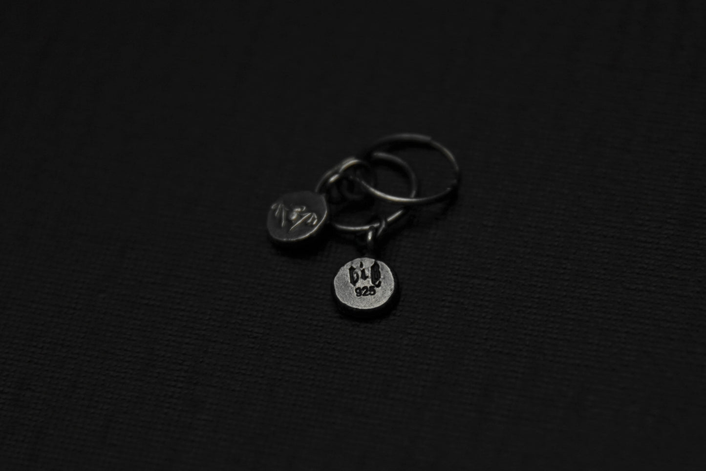 Sterling Silver Vampire Bat Earrings