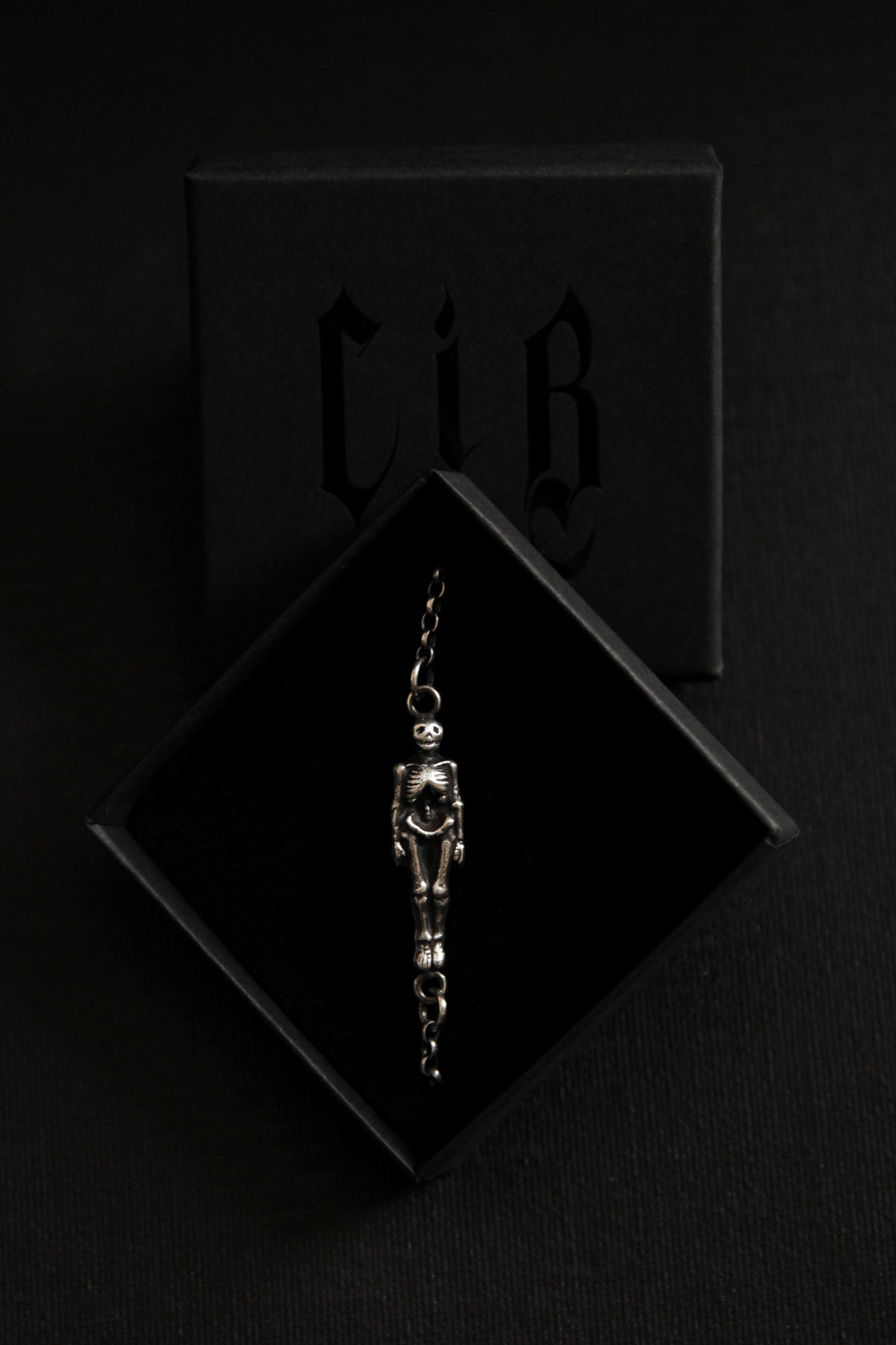 Silver Skeleton Bracelet