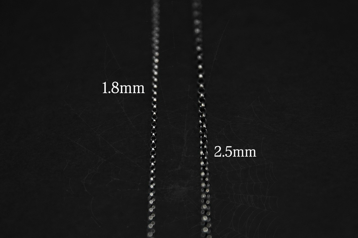 Sterling Silver WITCH/CRONE Belcher Chain