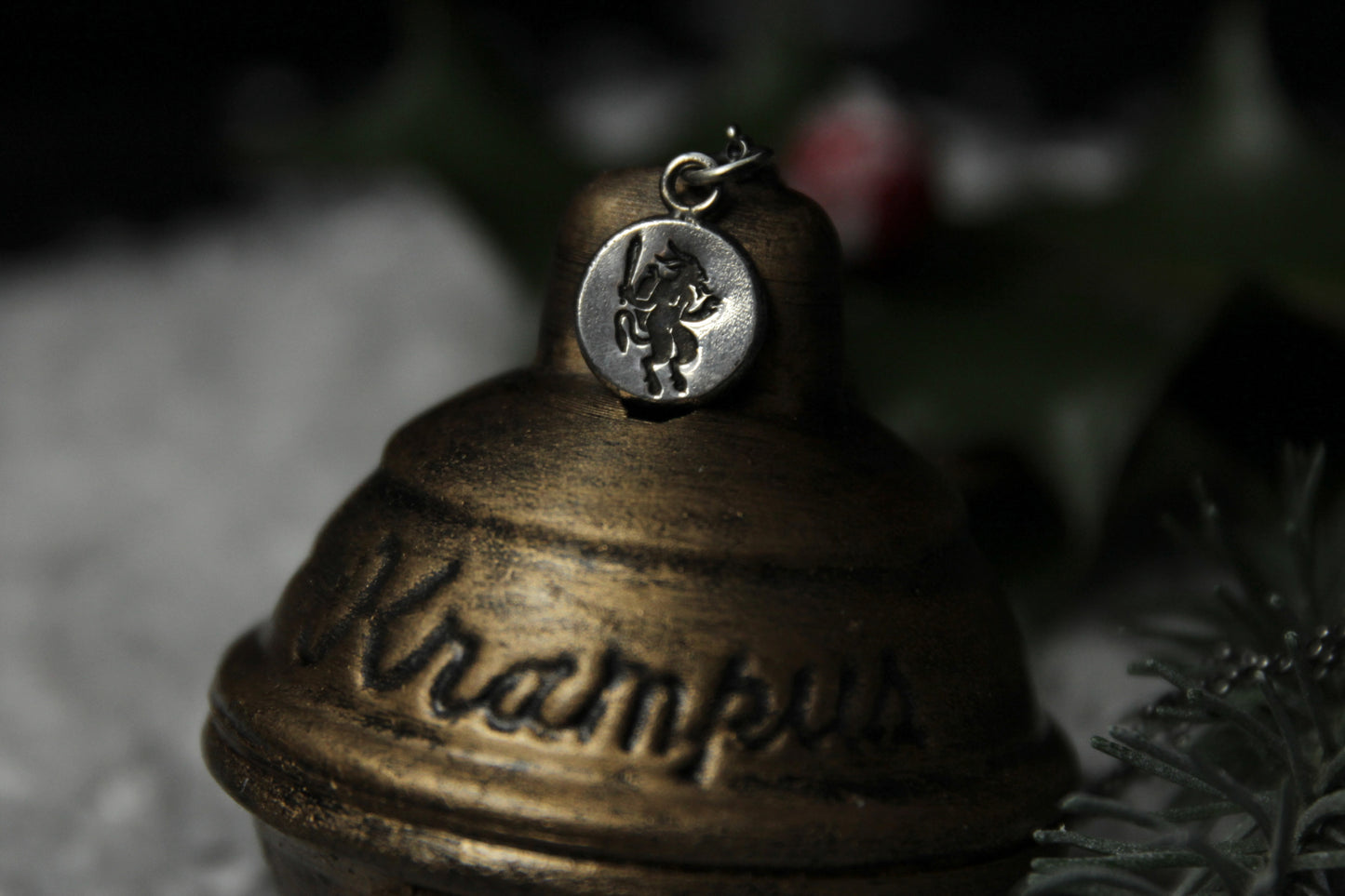 Sterling Silver Krampus Pendant