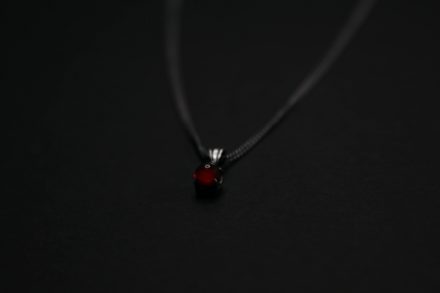 Carnelian Sterling Silver Pendant