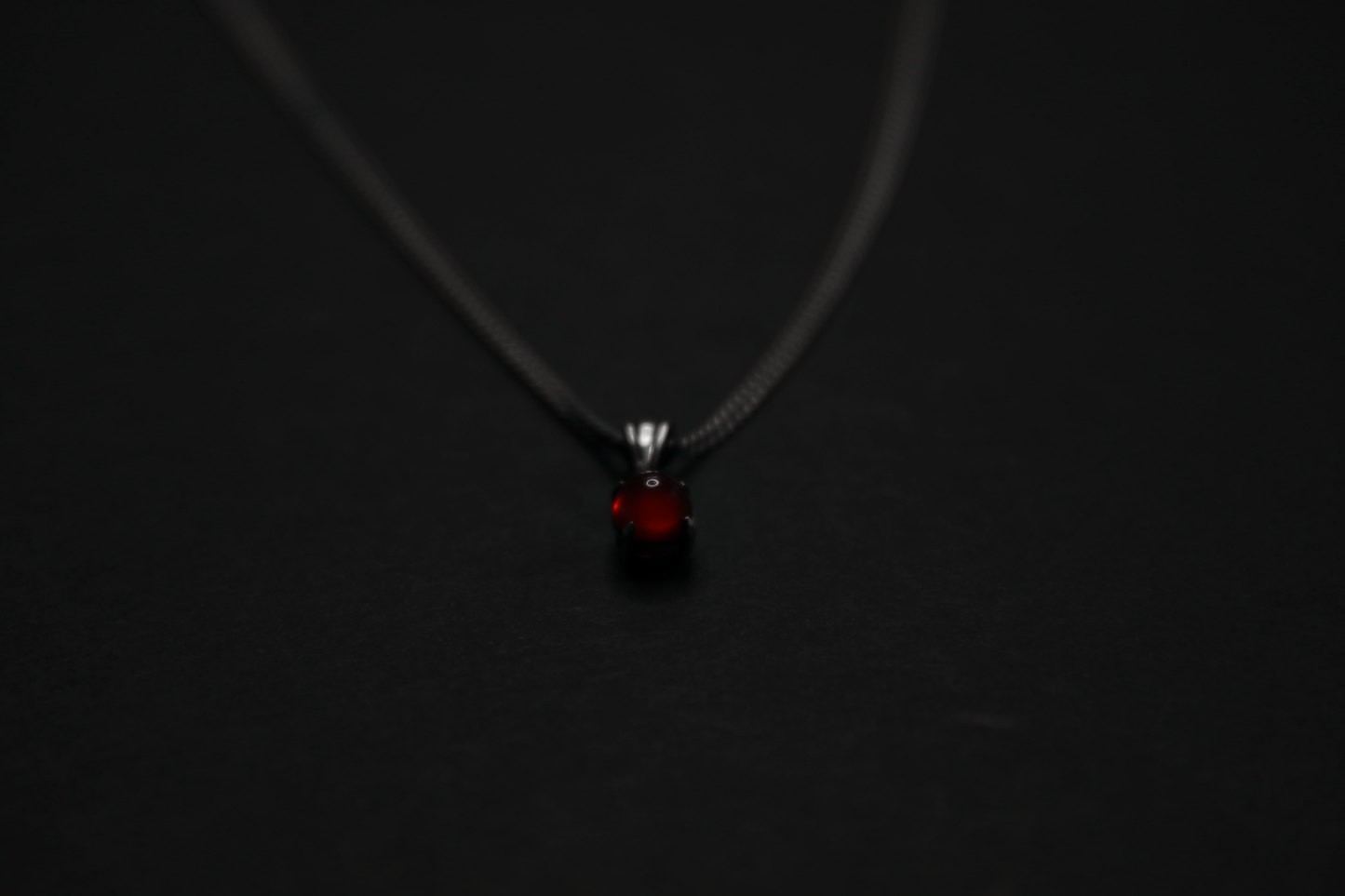 Carnelian Sterling Silver Pendant