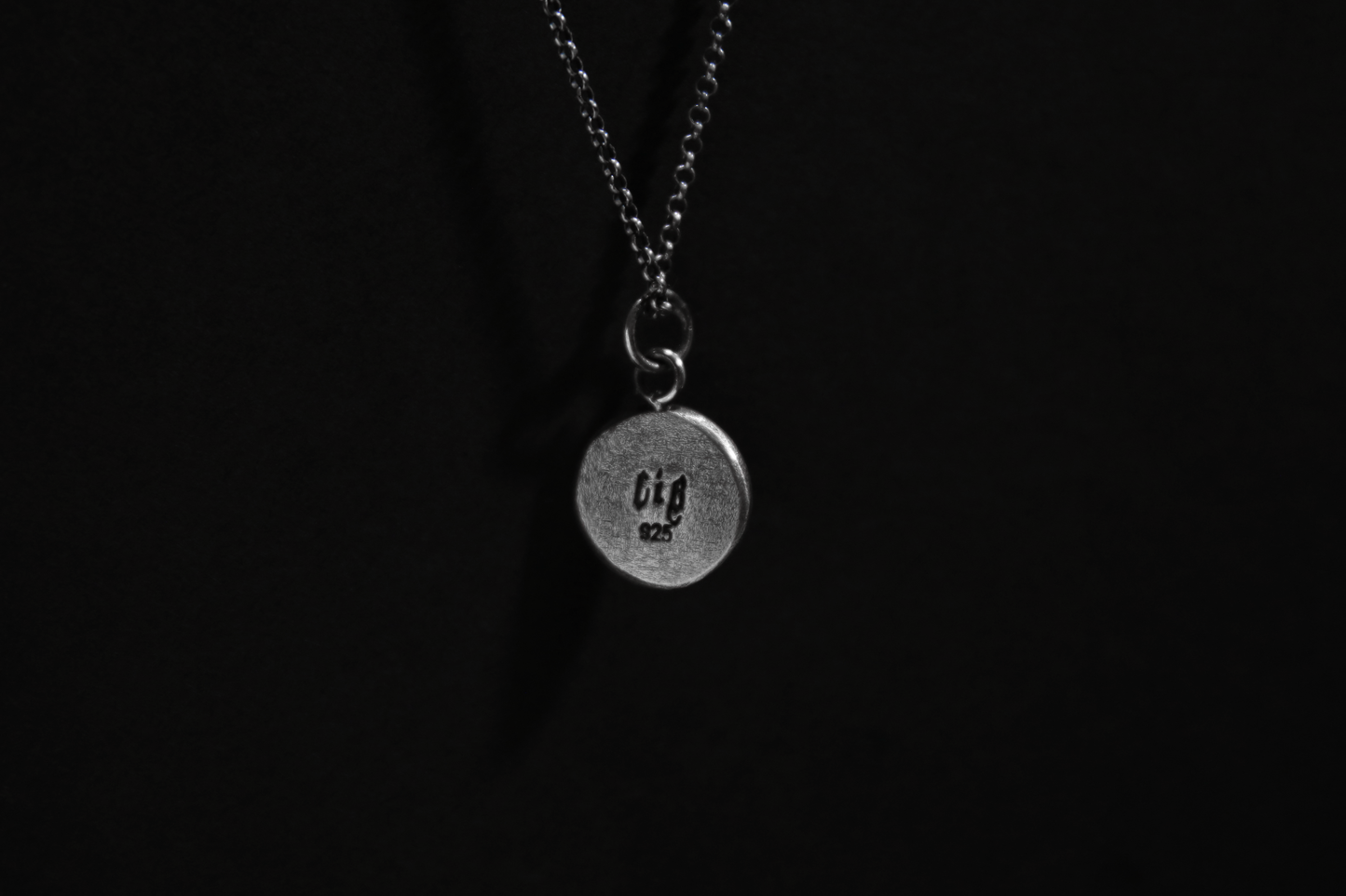 Sterling Silver Moon Pendant