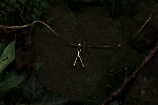 Wish Bone Twig Pendant