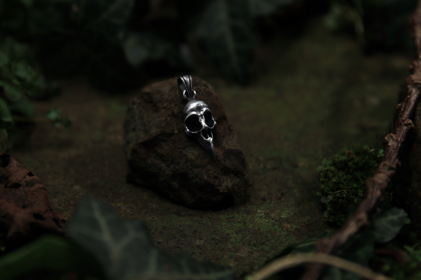 Bird Skull Pendant