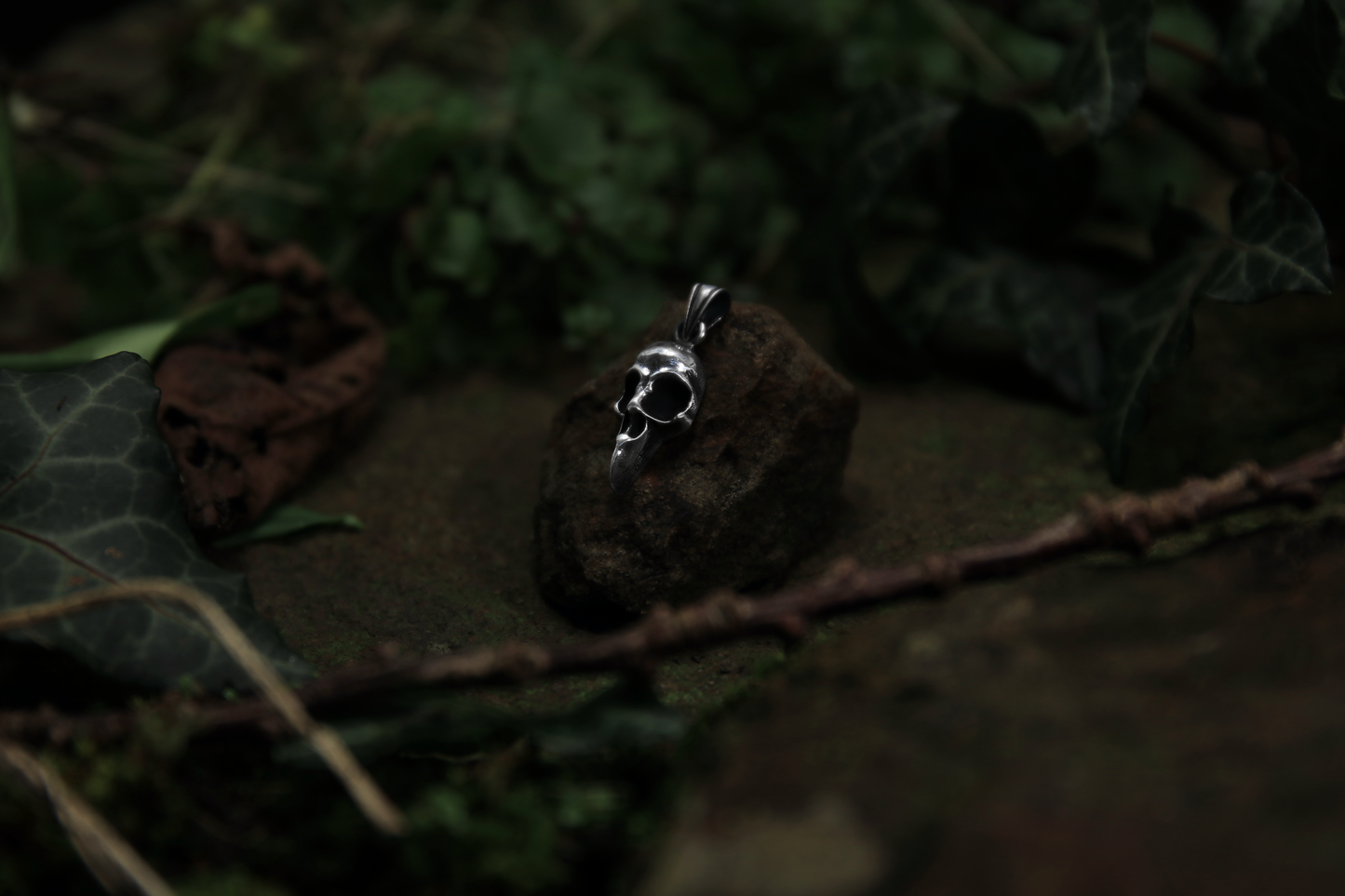 Bird Skull Pendant