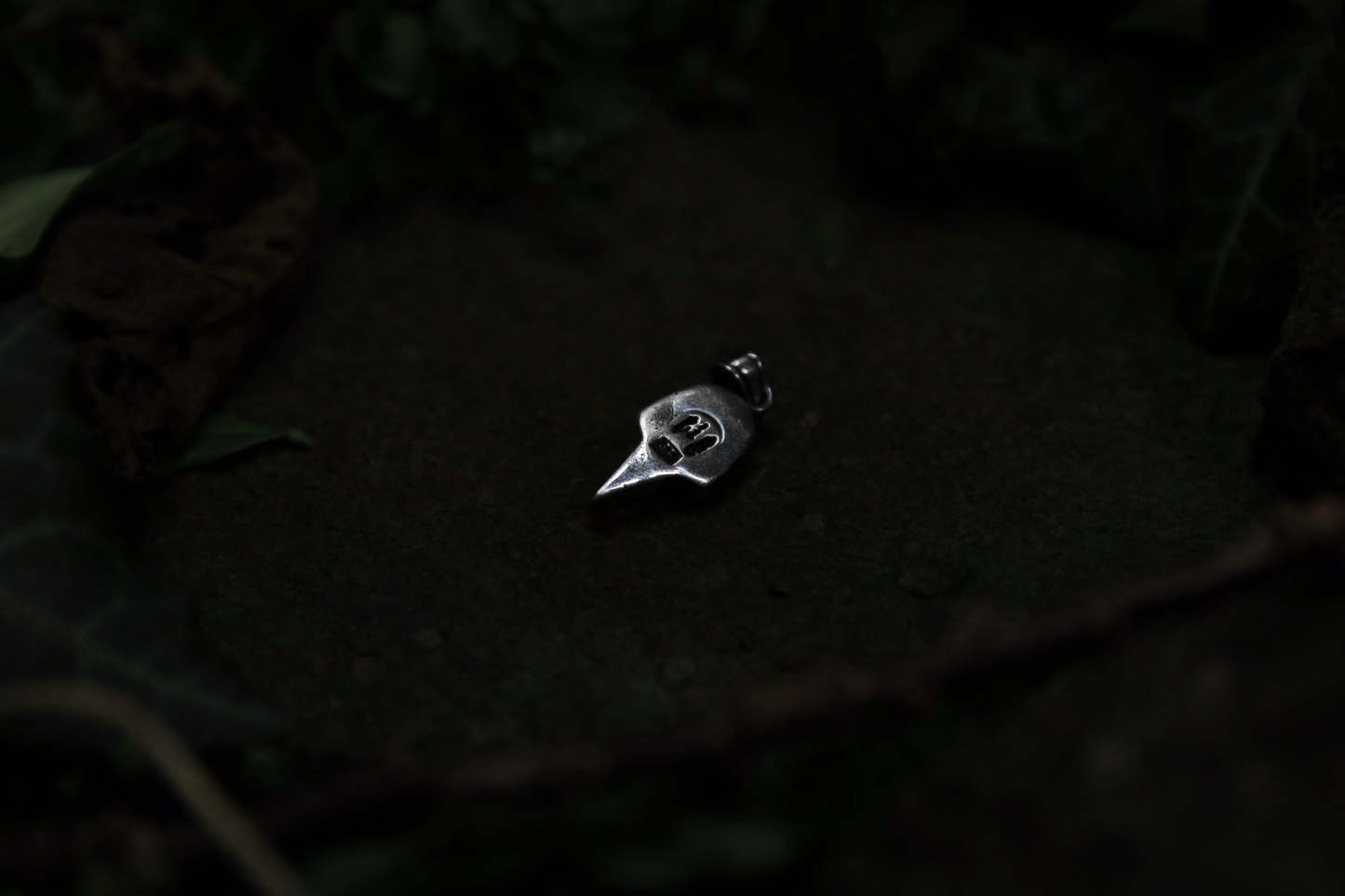 Bird Skull Pendant