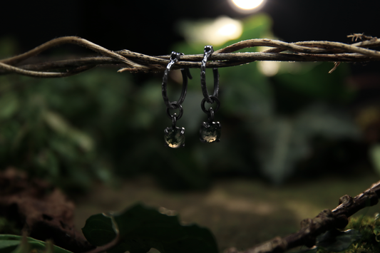 Agate Moss Earrings