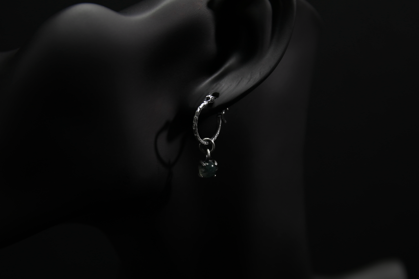 Agate Moss Earrings