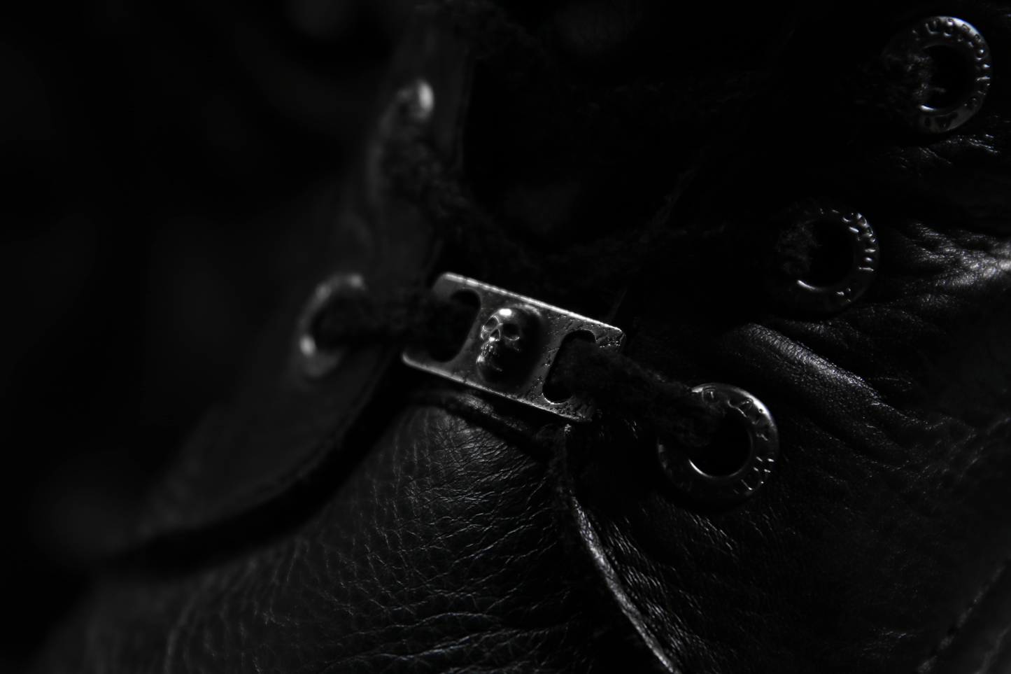 Silver Skull Shoe Lace Buckles