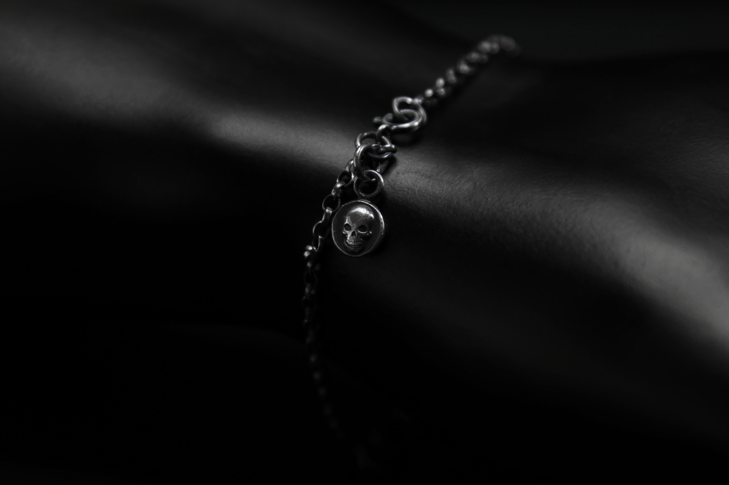 Ossuary Bone Silver Bracelet