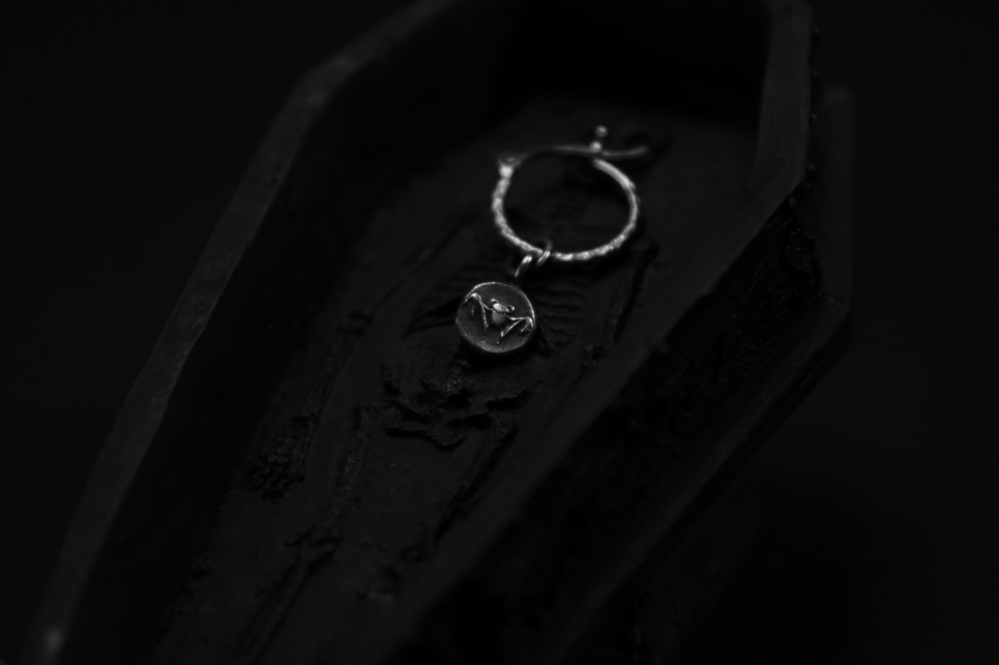 Sterling Silver Nosferatu Earrings