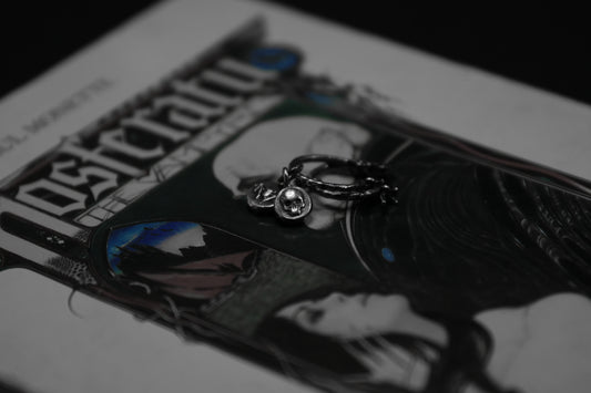 Sterling Silver Nosferatu Earrings