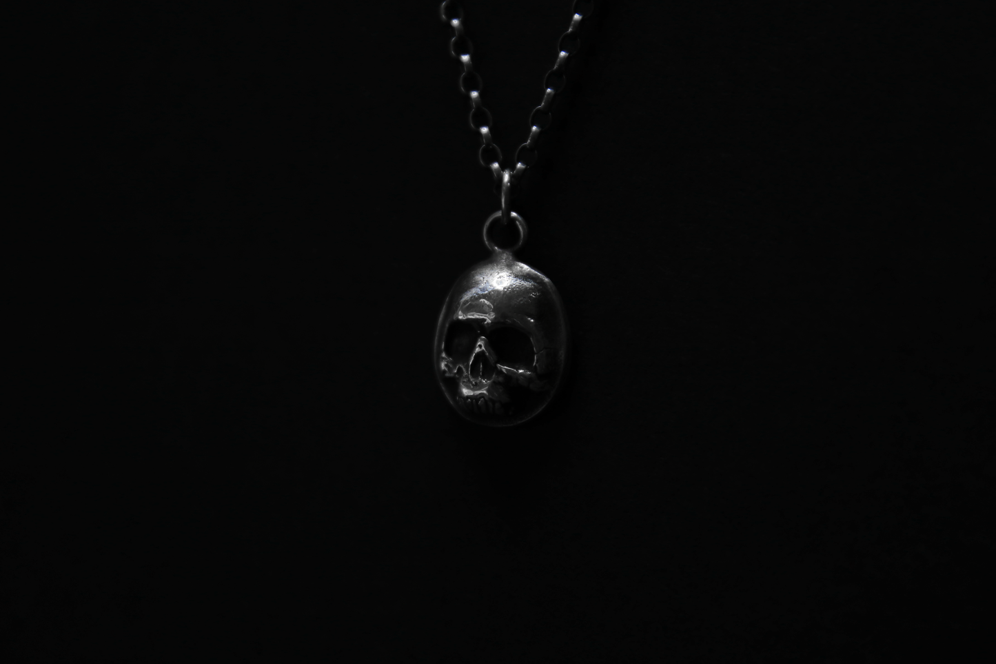 Pale Death Silver Skull Pendant