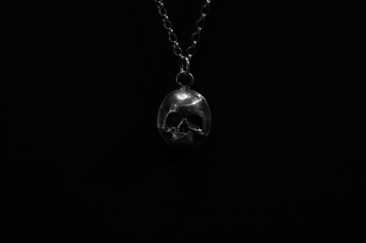 Pale Death Silver Skull Pendant