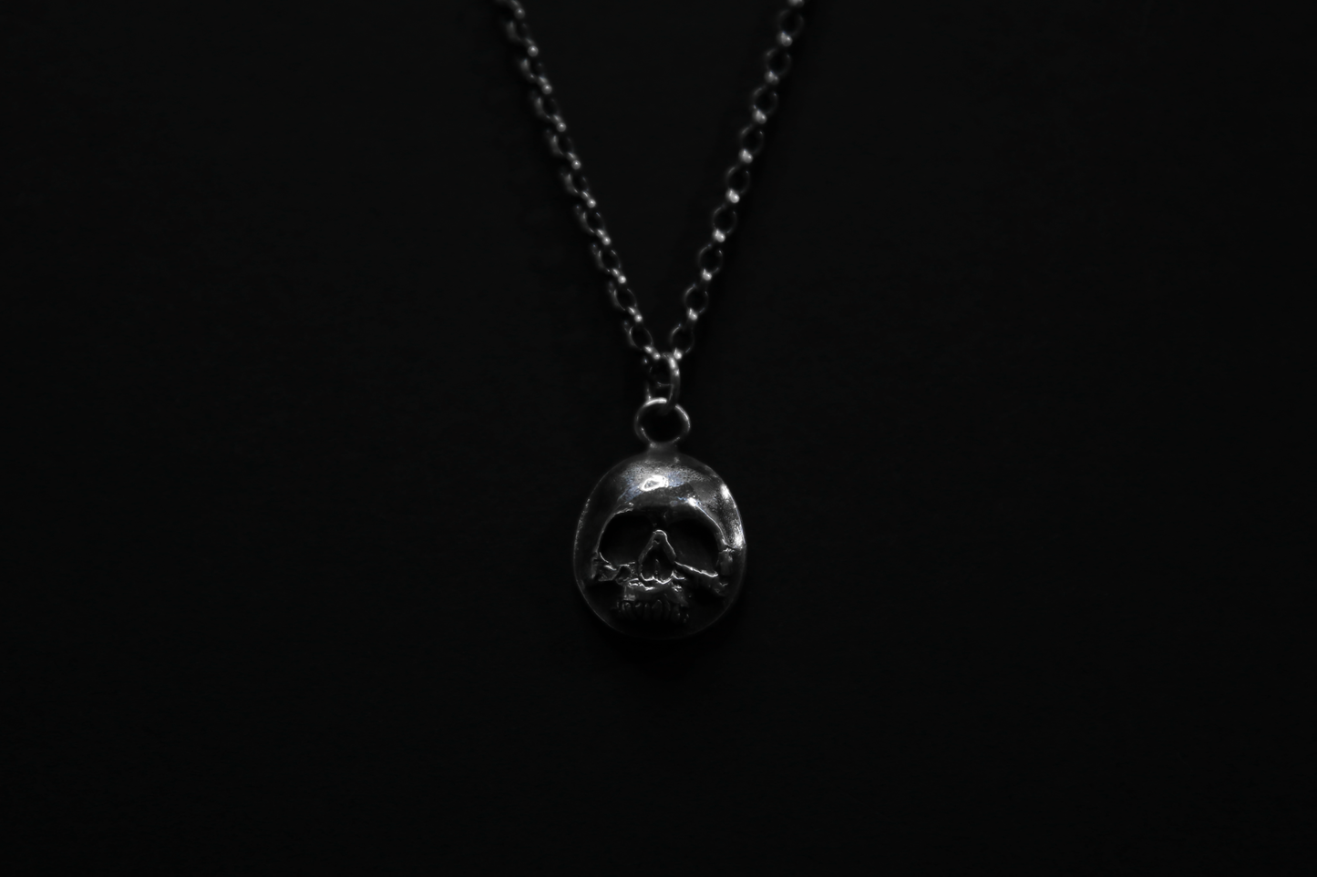Pale Death Silver Skull Pendant