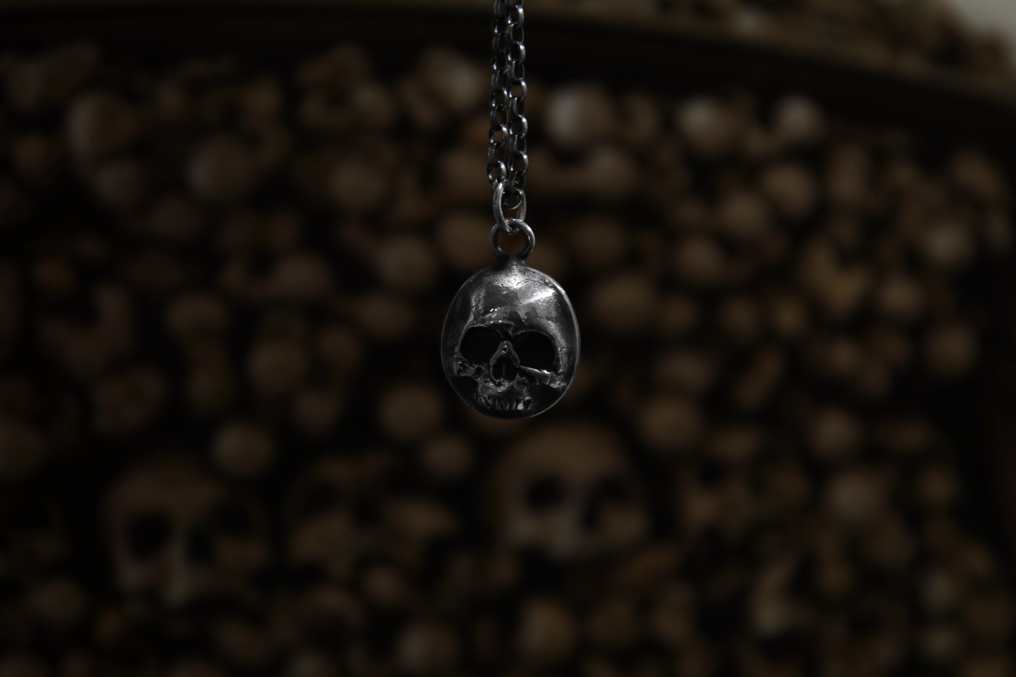 Pale Death Silver Skull Pendant