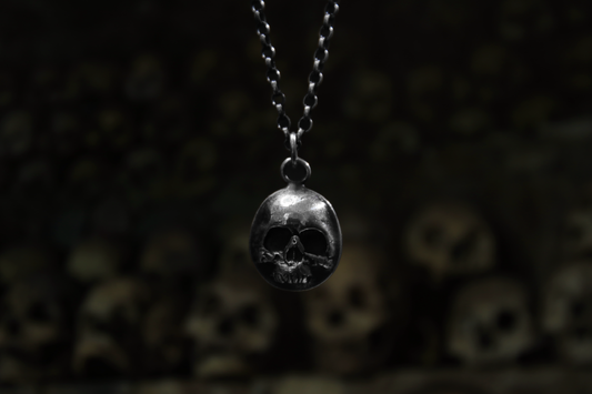 Pale Death Silver Skull Pendant