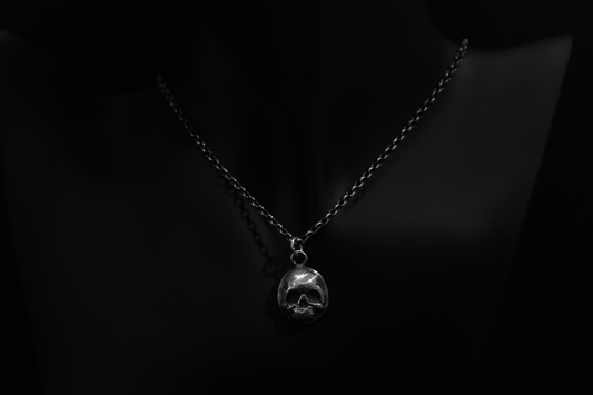 Pale Death Silver Skull Pendant