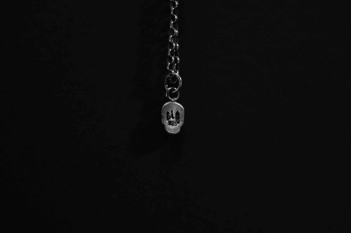 Sterling Silver Mini Skull Pendant