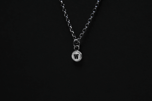 Sterling Silver Custom Initial Pendant