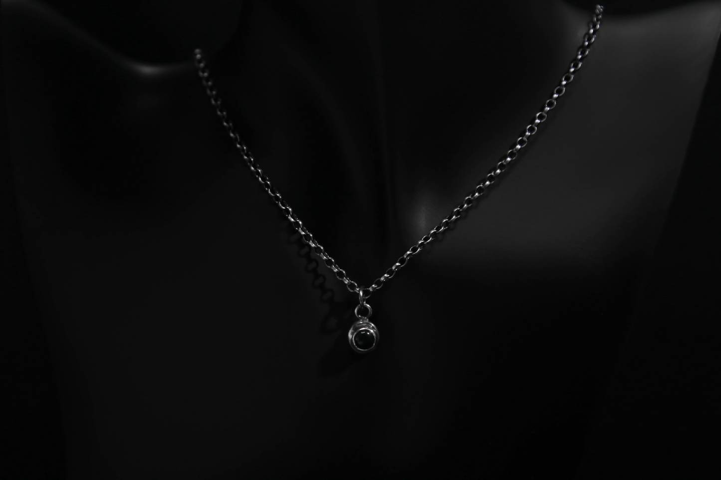 Sterling Silver Gemstone Pendant