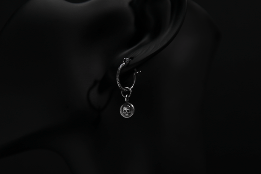 Sterling Silver Nosferatu Earrings