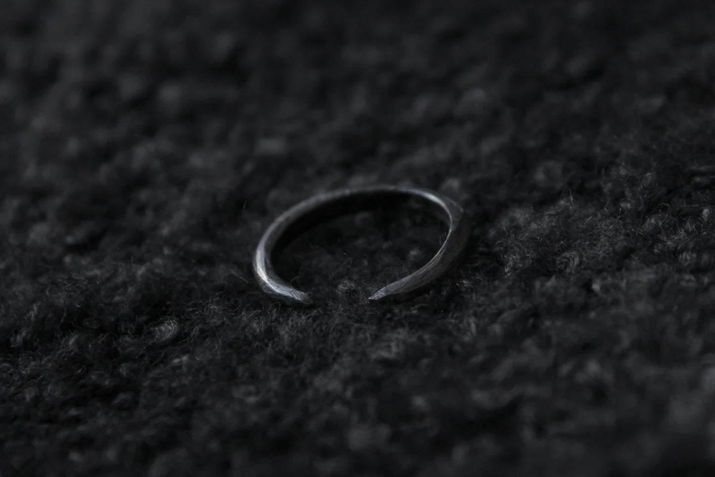 Sterling Silver Spike Ring