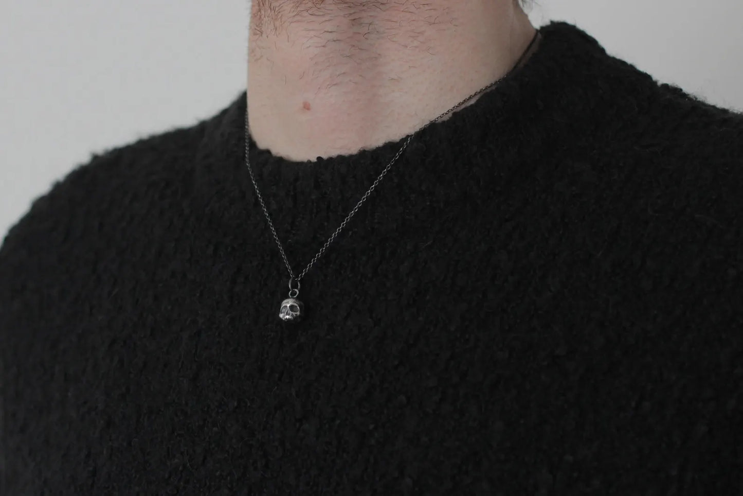 The Silver Ossuary Bundle - Silver Ossuary Skull Pendant & Silver Ossuary Bone Bracelet