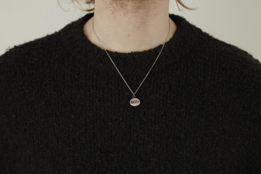 Sterling Silver GOTH Pendant