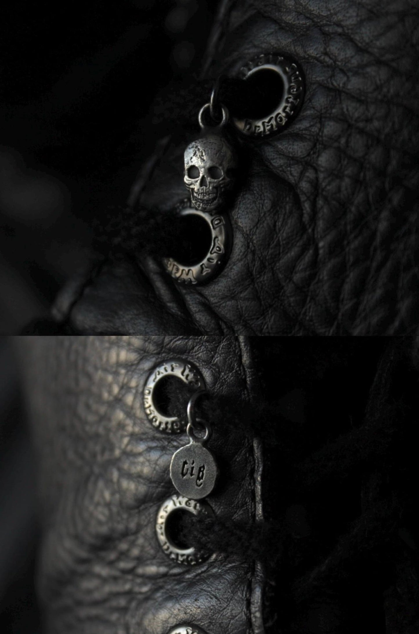 The Clad in Black Silver Shoe Lace Buckle Bundle