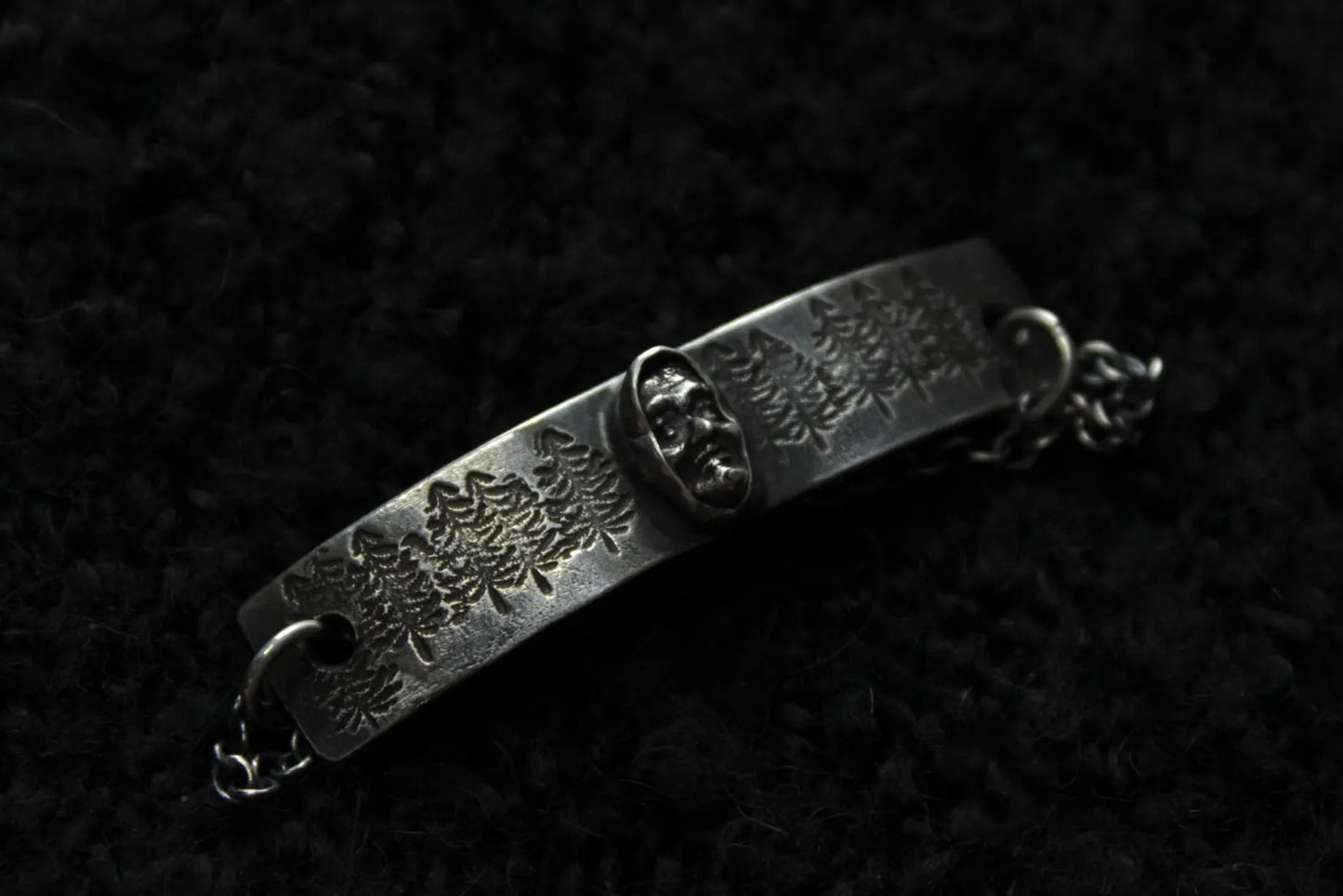 The Witch of the Wood Silver Bracelet