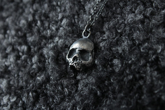 Silver Sedlec Skull Pendant