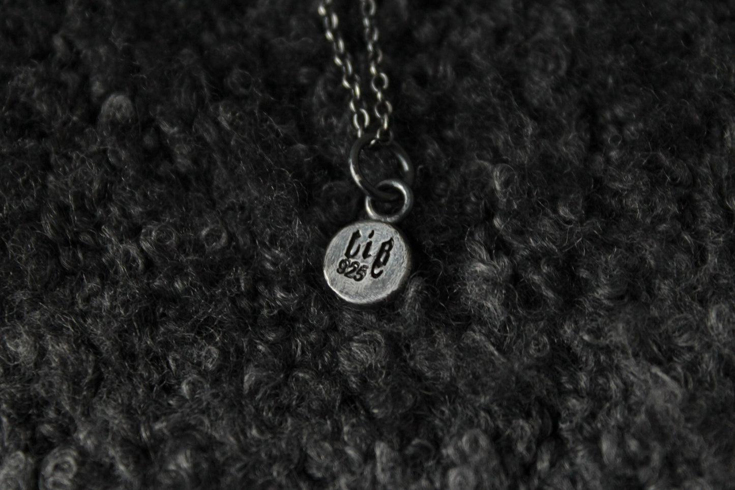 Tiny Sterling Silver Memento Mori Skull Pendant