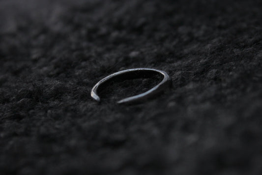 Sterling Silver Spike Ring