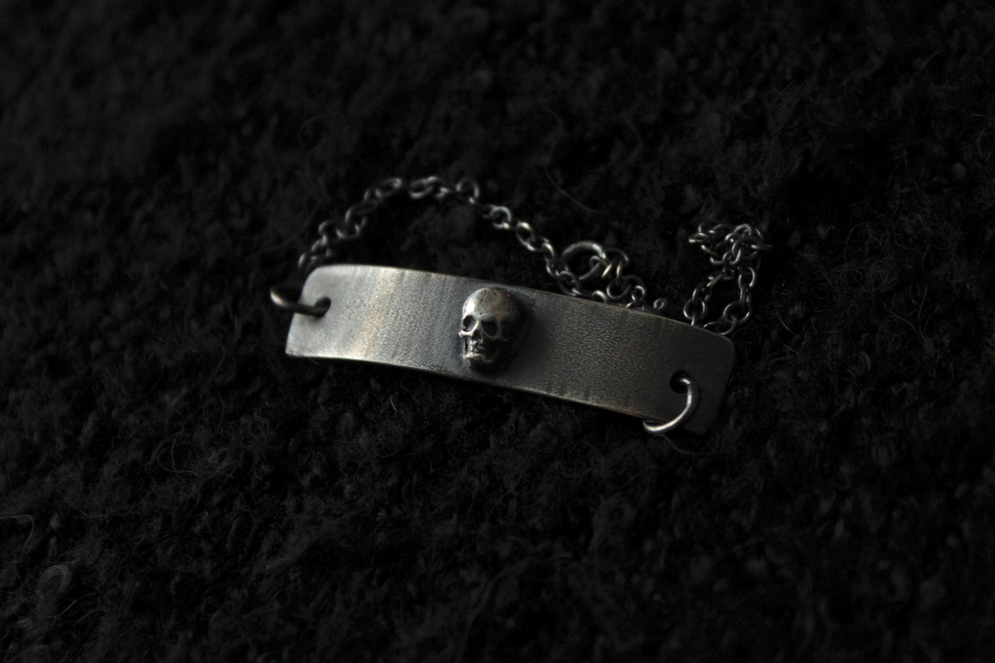 The Silver Cemerery Skull Bracelet