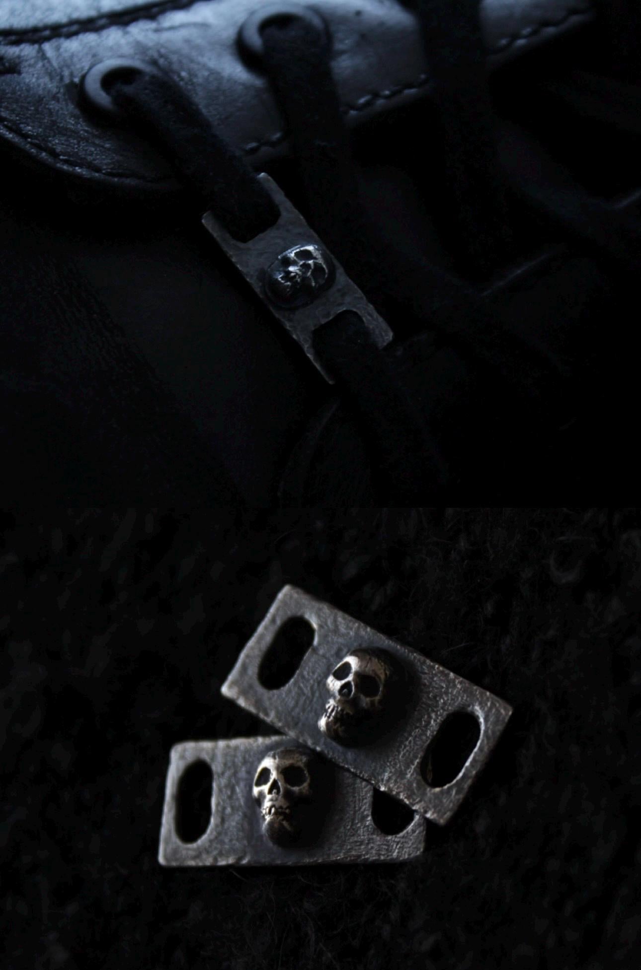The Clad in Black Silver Shoe Lace Buckle Bundle