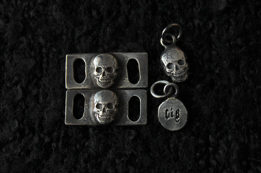 The Clad in Black Silver Shoe Lace Buckle Bundle
